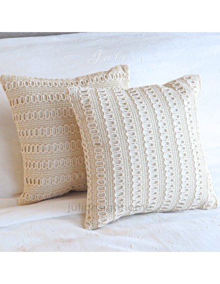 almohadón decorativo para cama