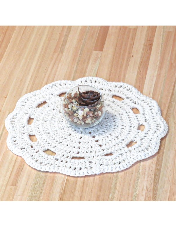 plato de sitio tejido artesanal