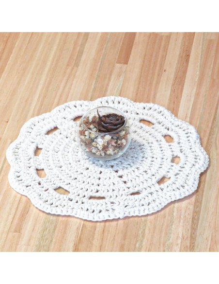 plato de sitio tejido artesanal