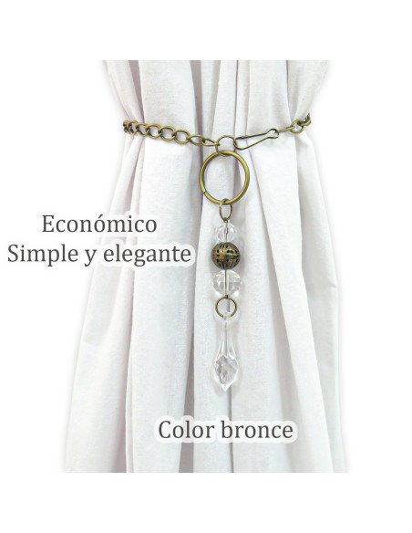 Sujetador de cortinas bijou