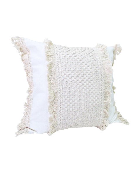 Almohadón con Flecos Boho Lola 50x50 - Juli Design Home