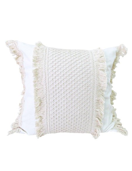 Almohadón con Flecos Boho Lola 50x50 - Juli Design Home