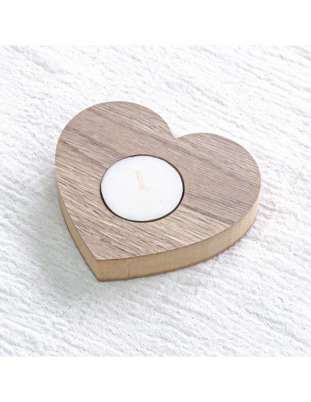 Vela Corazón Melamina - Decorá tu mesa