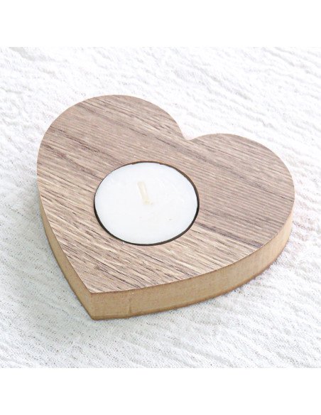 Vela Corazón Melamina - Decorá tu mesa