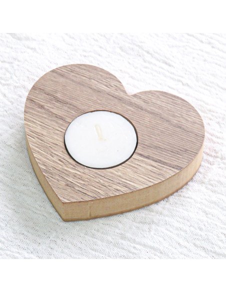 Vela Corazón Melamina - Decorá tu mesa