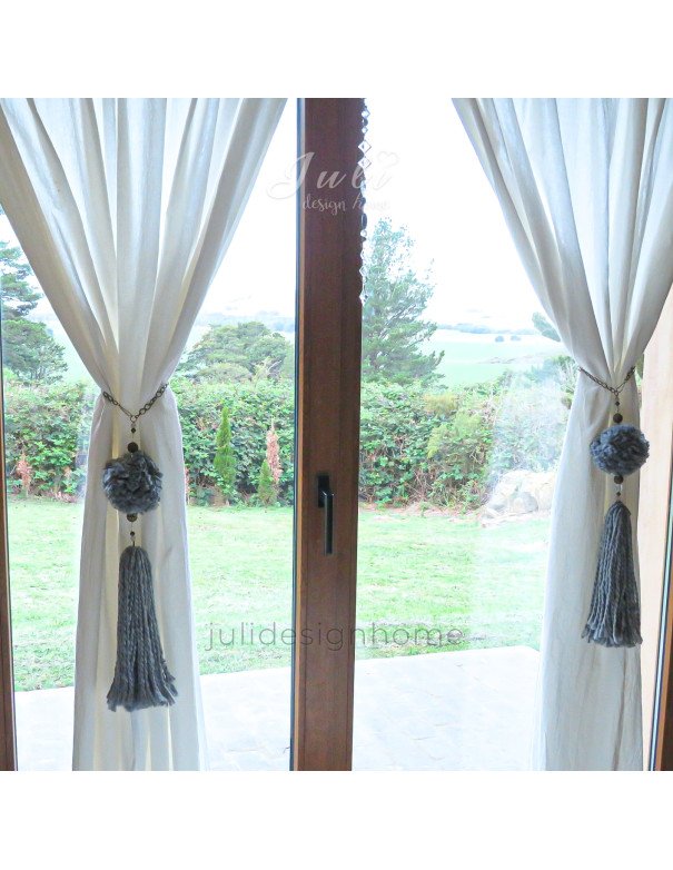 borlas sujeta cortinas