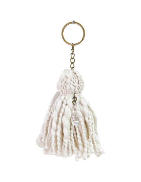 Llavero Borla Natural - Juli Design Home