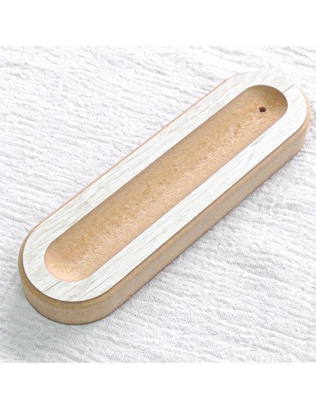 Porta Sahumerio Bote en Madera - Decorá tu mesa