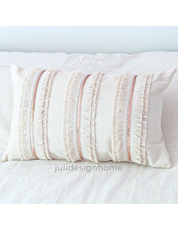 almohadones boho chic