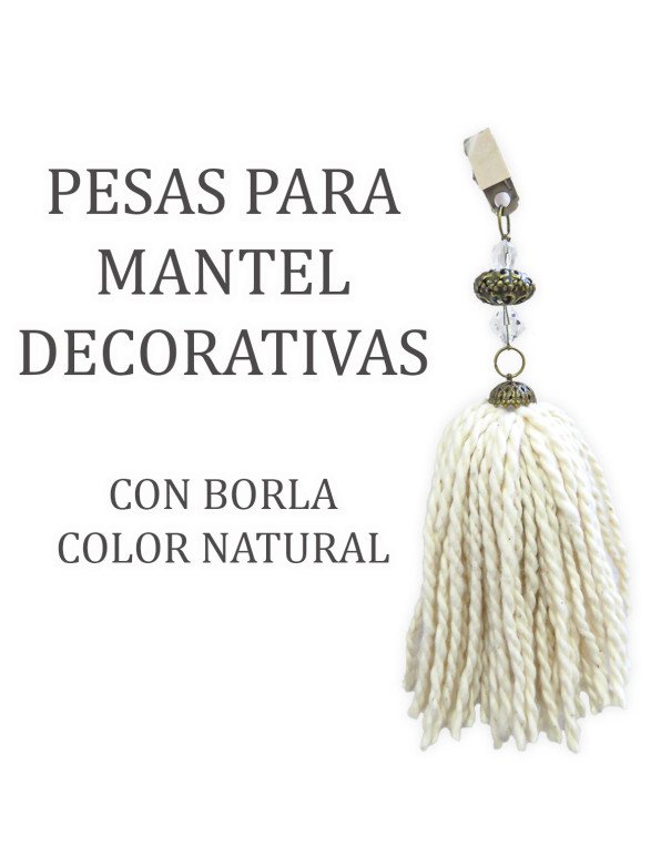 Pesa Para Mantel Paz De Hierro - Juli Design Home
