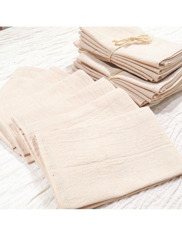 Servilletas de Tela Tusor Pack x6 (Arena)- Juli Design Home