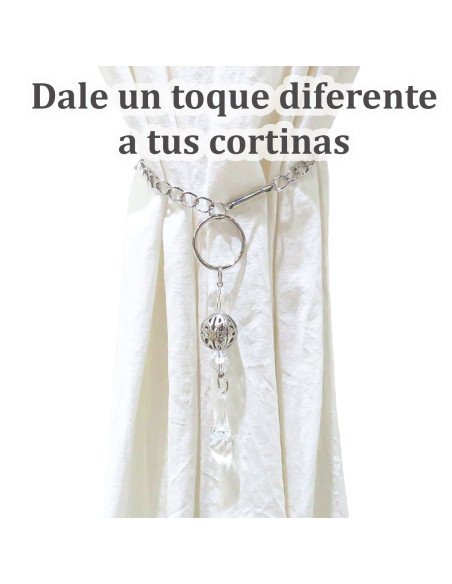 Sujeta Cortinas Cairel Agarradera Bijou Caireles - Juli Design Home