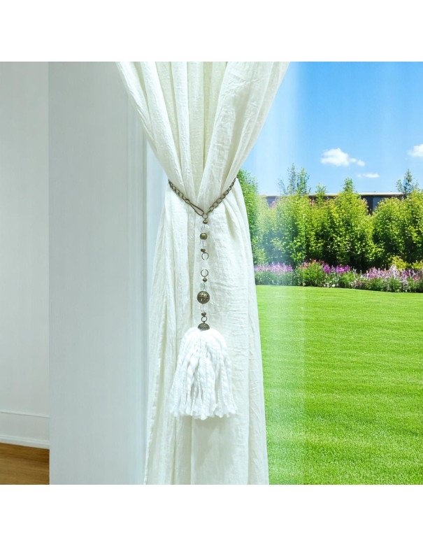 Borla Para Cortinas Blanco - Juli Design Home