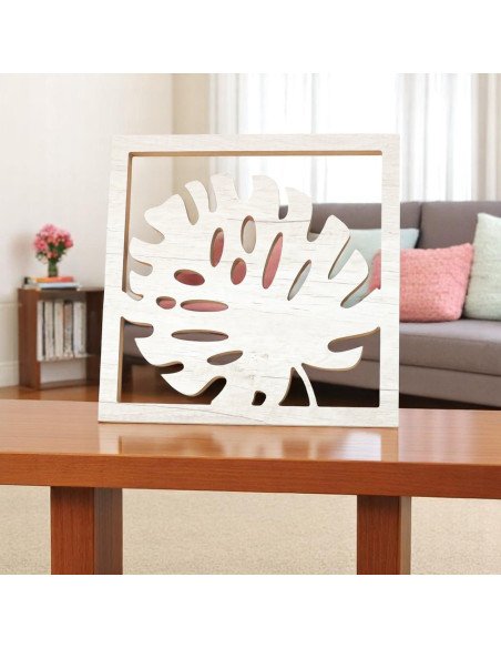 Cuadro de Madera Hoja II - Juli Design Home