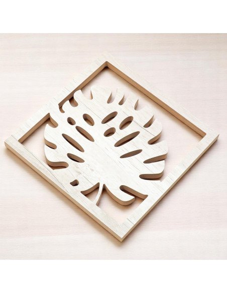 Cuadro de Madera Hoja II - Juli Design Home