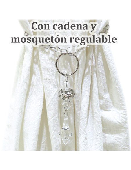 Sujeta Cortinas Cairel Agarradera  - Juli Design Home