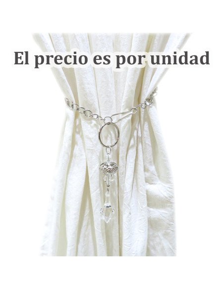 Sujeta Cortinas Cairel Agarradera  - Juli Design Home