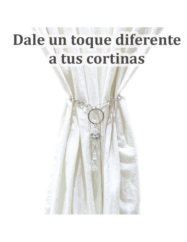 Sujeta Cortinas Cairel Agarradera  - Juli Design Home