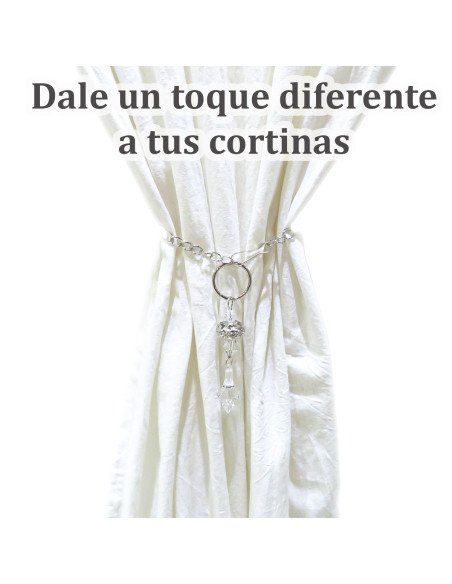 Sujeta Cortinas Cairel Agarradera  - Juli Design Home