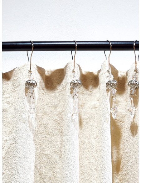 Cortina de Baño con Volado 180x180 - Juli Design Home