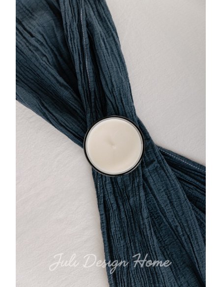 Caminos de Mesa Gasa Grafito - Juli Design Home