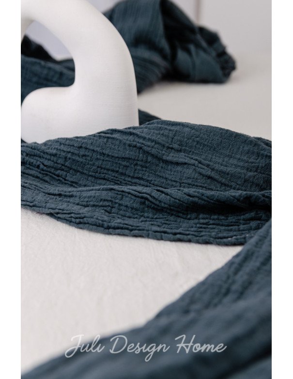 Caminos de Mesa Gasa Grafito - Juli Design Home