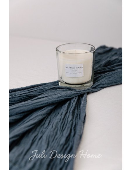 Caminos de Mesa Gasa Grafito - Juli Design Home