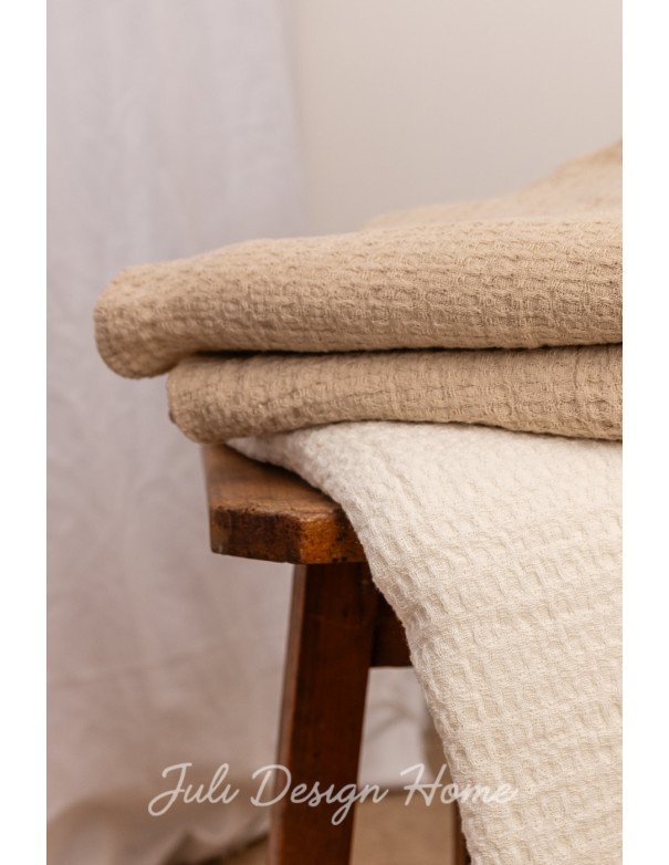Manta Waffle Beige - Juli Design Home