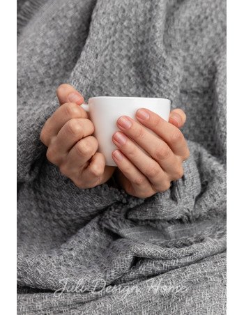 Manta Begonia Rústica Gris - Juli Design Home 2