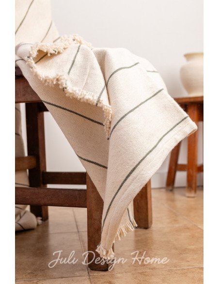 Manta Lili Verde - Juli Design Home