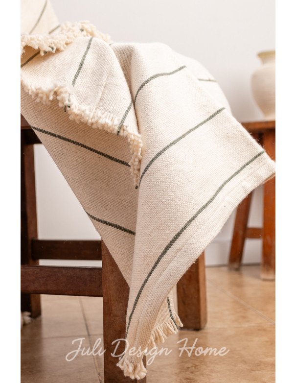 Manta Lili Verde - Juli Design Home