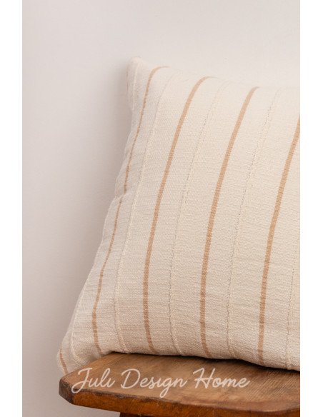 Funda de Almohadón Valeria 50x50 (Arena) -  Juli Design Home