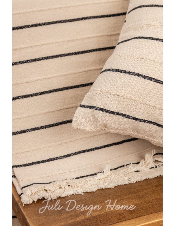 Almohadón Valeria 50x50 (Negro) -  Juli Design Home