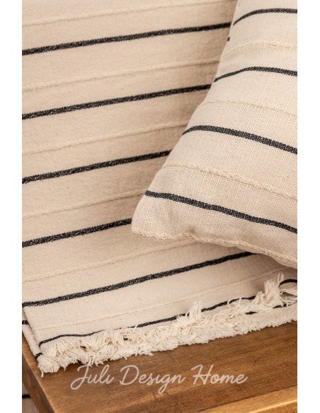 Almohadón Valeria 50x50 (Negro) -  Juli Design Home