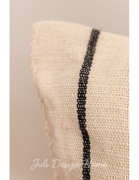 Almohadón Valeria 50x50 (Negro) -  Juli Design Home