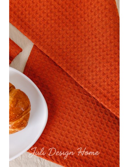 Repasador Nido de Abeja (Color Ladrillo) - Juli Design Home