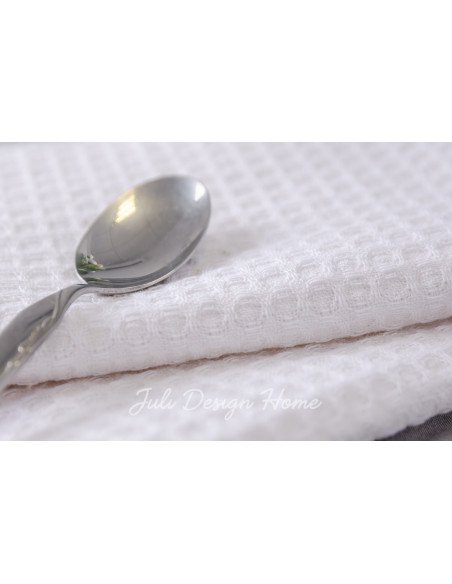 Repasador Nido de Abeja (Blanco) - Juli Design Home