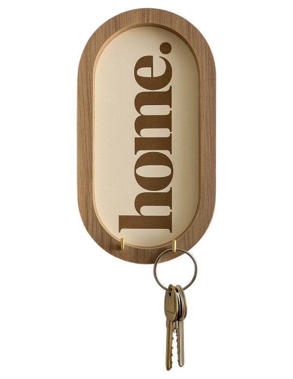 Porta Llaves Home Oval - Juli Design Home