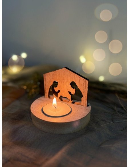 Porta Vela Pesebre Mini - Juli Design Home