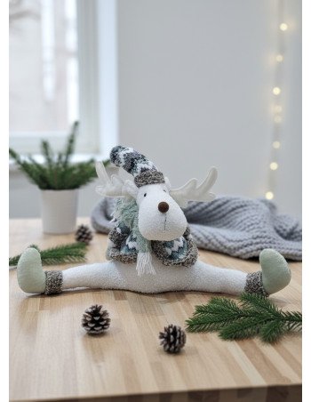 Peluche de Reno Acrobata Navideño - Juli Design Home 2