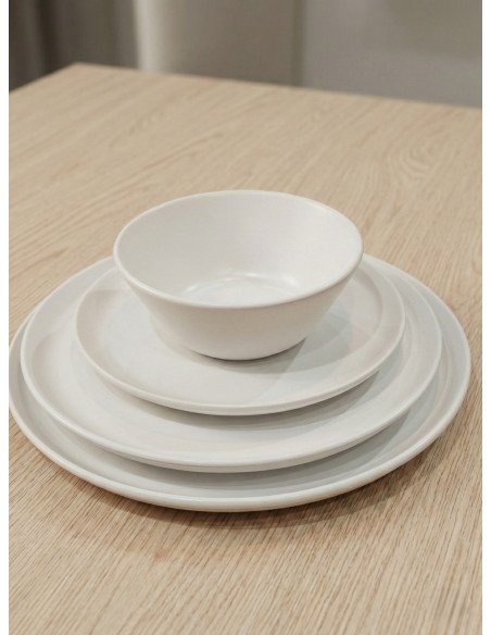 Plato Playo 25cm (Blanco Mate) - Juli Design Home