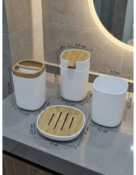 Set de Baño x4 - Juli Design Home