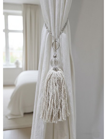 Borlas Chic Con Esfera de Acrilico - Juli Design Home