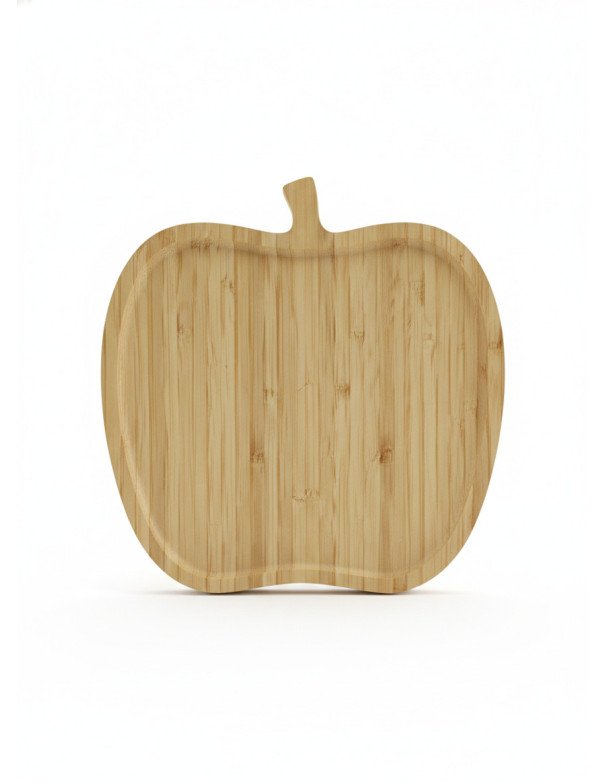 Bandeja Manzana Bambú - Juli Design Home
