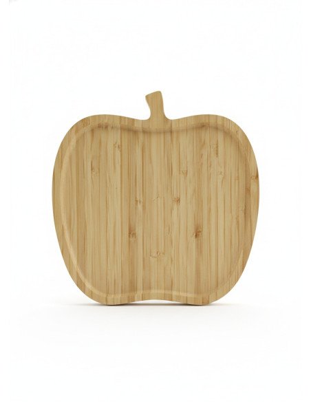 Bandeja Manzana Bambú - Juli Design Home