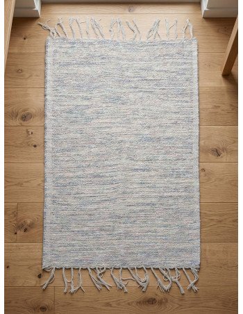 Alfombra Tejida Gris 95x55 - Juli Design Home