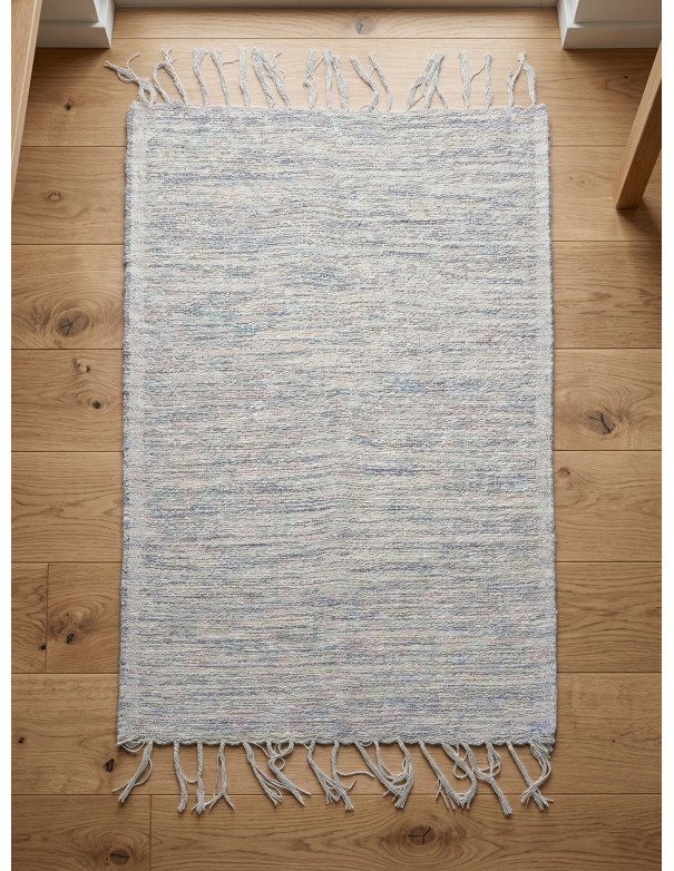 Alfombra Tejida Gris 95x55 - Juli Design Home