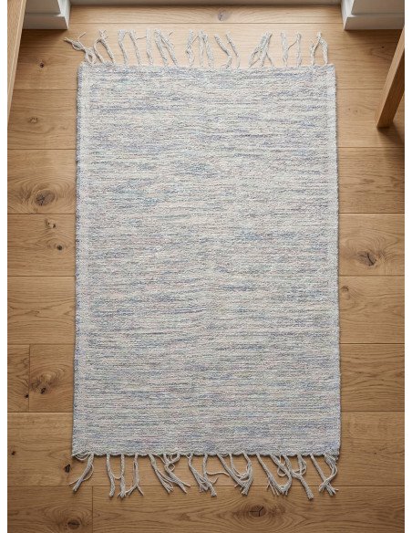 Alfombra Tejida Gris 95x55 - Juli Design Home