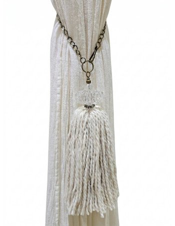 Borlas Chic Con Esfera de Acrilico - Juli Design Home 2