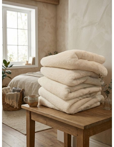 Manta Corderito (Natural) - Juli Design Home